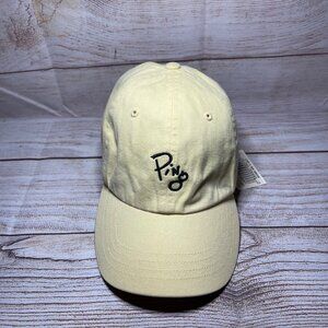 Vintage Ping Hertiage Hat Cap NEW WITH TAGS Pastel Yellow Men Womens Golf